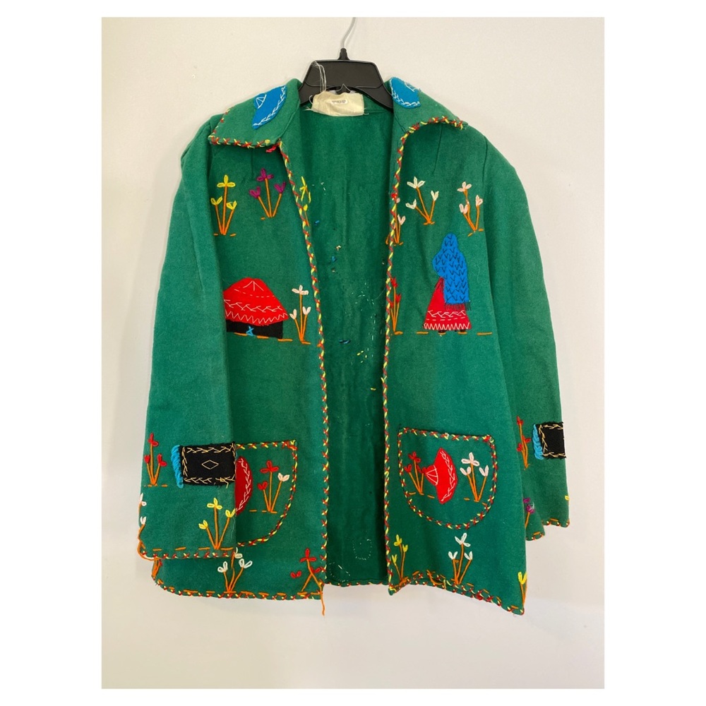 Vintage Mexican tourist jacket